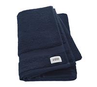Serviette de douche Beautiful Home de qualité supérieure 70 x 140 cm - Absorbantes - Bleu - 100 % coton - Combinable comme ensemble de serviettes - En tissu éponge - Certifié Öko-Tex