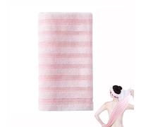 Serviette De Douche Exfoliante Gants de Gommage en Fibre de Bambou et Charbon,Gommage pour le corps,éponge de lavage en luffa,Exfoliante Naturelle Pour les peaux sensibles et rugueuses (#3)