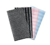 Serviette de Gommage Corporel | 4 Pièces Serviette Longue Double Face,de Douche Exfoliant pour le Dos - Pour Nettoyage De La Peau Soins Personnels Hommes Femmes Bain Dos Salle De Bain Spa