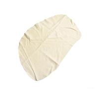Serviette de lavage de voiture en peau de chamois - 40 x 30 cm - Absorbant l'eau - Chiffon de séchage pour les détails de voiture - Nettoyage sans traces de verre, miroirs, appareils photo et