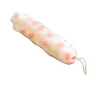 Serviette De Nettoyage De Dos De Salle De Bain - Baignoire Luffa Elastique, Serviette De Nettoyage Du Corps | Nettoyage Délicat, Scrubber, Lingette, Brosse De Douche, Mousse R