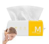 Serviette de nettoyage quotidienne super absorbante | Lot de 50 serviettes quotidiennes pour le visage,Lingettes super absorbantes pour utilisation humide et sèche, mouchoirs non pelucheux pour le net