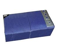 Serviette de Papier - PAPSTAR - 12487 - Couleur Bleu - 33 cm x 33 cm - Grammage 46,5 g/m²