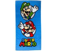 Serviette de plage 100% microfibre 70×140 cm - MARIO NINTENDO - Modèle NO467