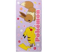 Serviette de plage 100% microfibre 70×140 cm - POKÉMON - Modèle POK807
