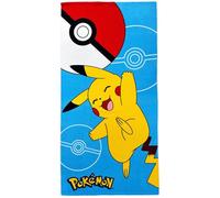 Serviette de plage 100% microfibre 70×140 cm - POKÉMON - Modèle POK819