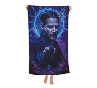 Serviette de plage absorbante légère John Beach Wick, serviettes de plage surdimensionnées pour adultes et enfants, serviette de plage à séchage rapide pour voyage, serviettes de piscine cool, accesso