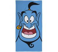 Serviette de plage Aladdin Genie - Disney - 70 x 140 cm - 100% coton - bleu
