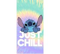 Serviette de plage - AYMAX - LILO & STITCH - Just Chill - 70x140 cm - Multicolore - Polyester