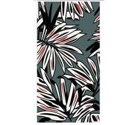 Serviette de plage - AYMAX - Palmiers - 90x170 cm - Bleu - Standard