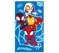 Aymax Serviette de plage pour enfants - Serviette de plage - Serviette de bain - Pour fille et garçon - Polyester - 70 x 140 cm - Spidey