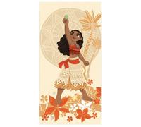 Serviette de plage - AYMAX - Vaiana - 70 x 140 cm - 100% polyester - Séchage rapide