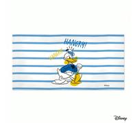 Serviette de plage Disney Donald Duck, design rayé "Hangry !", serviette de piscine ultra douce pour les escapades d'été, la plage, la natation et les voyages 80*160,90*180,75*150,50*100Fruits & légum