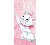 Serviette de plage - Disney - Marie - 70 x 140 cm - 100% coton - Lavable