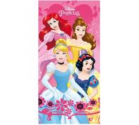 Jerry Fabrics Serviette de plage Disney Princesse License Sweet Home Coeur