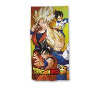 Serviette de Plage - DRAGON BALL - Dragon Ball Super - 100% Coton - 70x140 cm - Jaune