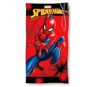 Serviette de plage en coton Educa Borras Marvel Spiderman Rouge 70x140 cm