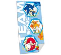Serviette de plage en coton Kids Licensing Sonic The Hedgehog 70x140 cm