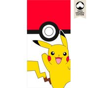 Serviette de plage en coton Nintendo Pokémon Pikachu Pokeball 140x70 cm