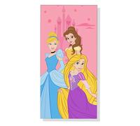 Serviette de plage en microfibre enfant Disney Disney Princess Multicolore 70x140 cm