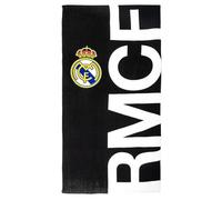 Serviette de plage en microfibre Real Madrid Noir 180x90 cm