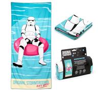 Puckator Serviette de plage en microfibre The Original Stormtrooper Pool Day Off