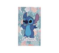 OMYDREAM Disney Home Stitch Tropics Serviette de Bain et de Plage Enfant | 100% Coton | Oeko-TEX | 70x120cm | Imprimé Mixte | Multicolore
