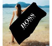 Serviette de plage HUGO BBOSSES colorée pour fille, en microfibre, séchage rapide, sans sable, personnalisable, pour la plage, le yoga, le spa, la gym, la piscine z10
