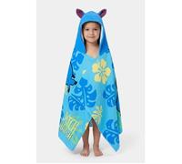 Disney Store Lilo et Stitch Peignoir à Capuche Bleu Oreilles Hawaii Enfant Taille Unique 70x140cm