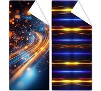 Serviette de Plage Microfibre 60x120cm Drap de Plage Anti Sable Étoile Serviette de Plages XXL Rêve Beach Towel SéChage Rapide, Doux et Ultraabsorbant Sechage Rapide pour Voyages Sauna Piscine OC-866