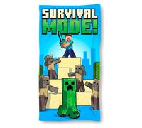 Serviette de plage - Mojang Studios - Minecraft - Microfibre - Enfant - Absorbante