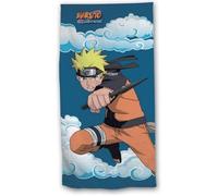 Serviette de Plage - Naruto - 100% Microfibre - 70x140cm - Couleur Bleue