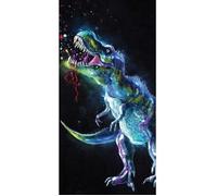 SWEET HOME License Jerry Fabrics Serviette de Plage Motif Dinosaure