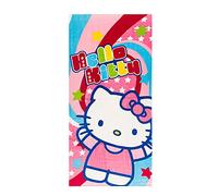 Serviette de plage ou drap de bain hello kitty (drap de bain hello kitty)