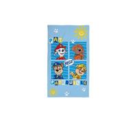 Serviette de plage Pat Patrouille 70x120 cm coton Bleu clair