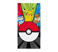 Serviette De Plage Pokemon 140 X 70Cm 100% Coton Multi Doux Velours