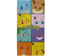 Serviette de plage - POKEMON - POK851 - 100% microfibre - 70 × 140 cm