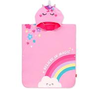Serviette De Plage Pour Enfants,Serviette Poncho,Peignoir En Microfibre,Compacte,Légère,Séchage Rapide,Ultra-Absorbante,Serviette À Capuche,Taille Unique.[O252]