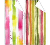 Serviette de Plage Rêve Serviette de Plage XXL 70x140cm Géométrie 2 Pièces Drap de Plages Séchage Rapide Anti-Sable, Beach Towel pour Cadeau Plages et Piscine Accessoire, Yoga Sports Femmes OC-847