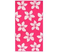 Serviette de plage rose - flora