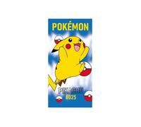 Serviette de plage - SAHINLER - Pokémon - Jaune - 140 X 70 cm - Polyester