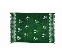Serviette de plage sarong sarong femme plage envelopper jupe serviette ou robe serviette et envelopper robe femme fait à la main à partir de la production du commerce équitable batik plage verte