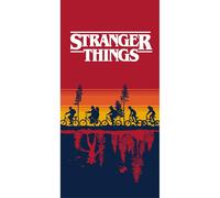 Serviette De Plage Stranger Things 100% Coton Enfants 140x70cm