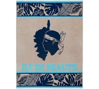 Serviette de plage xl - cap corse