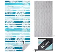 Serviette de Plage XXL 200 x 100 cm, Grande Serviette en Microfibre à SéChage Rapide, Serviette de Bain sans Sable, Couverture de Plage pour Femmes