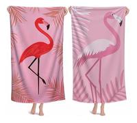 Serviette de Plage xxl 80x180cm Serviette Microfibre Oiseau Tapis de Plage Anti Sable, Légère Séchage Rapide, Homme et Femme Beach Towel, Avec Sac de Transport pour Voyage Sauna Yoga Natation M-221