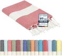 Serviette De Plage Xxl-CotonFouta Plage 100x200 Cm,Femme & Homme-Anti Sable,Grande Taille + CompactPique-Nique Tapis Drap De Plage Accessoire,Serviette Plage Fouta Plage.[O153]