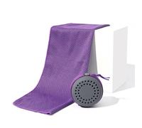 Serviette de refroidissement réutilisable à séchage rapide avec support pour les amateurs de fitness, de voyage, d'exercice en plein air