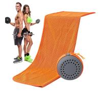 Serviette De Refroidissement - Serviette De Cou, Serviette De Glace Pour Cou | Serviettes De Serviette Absorbante De Refroidissement Avec Boîte De Stockage, Coussinets D'serviettes