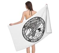 Serviette De Sauna Cape May Sealife Serviettes De Bain Microfibre Serviettes De Plage Confortable Drap De Plage pour Gym La Natation Le Surf 80X130Cm